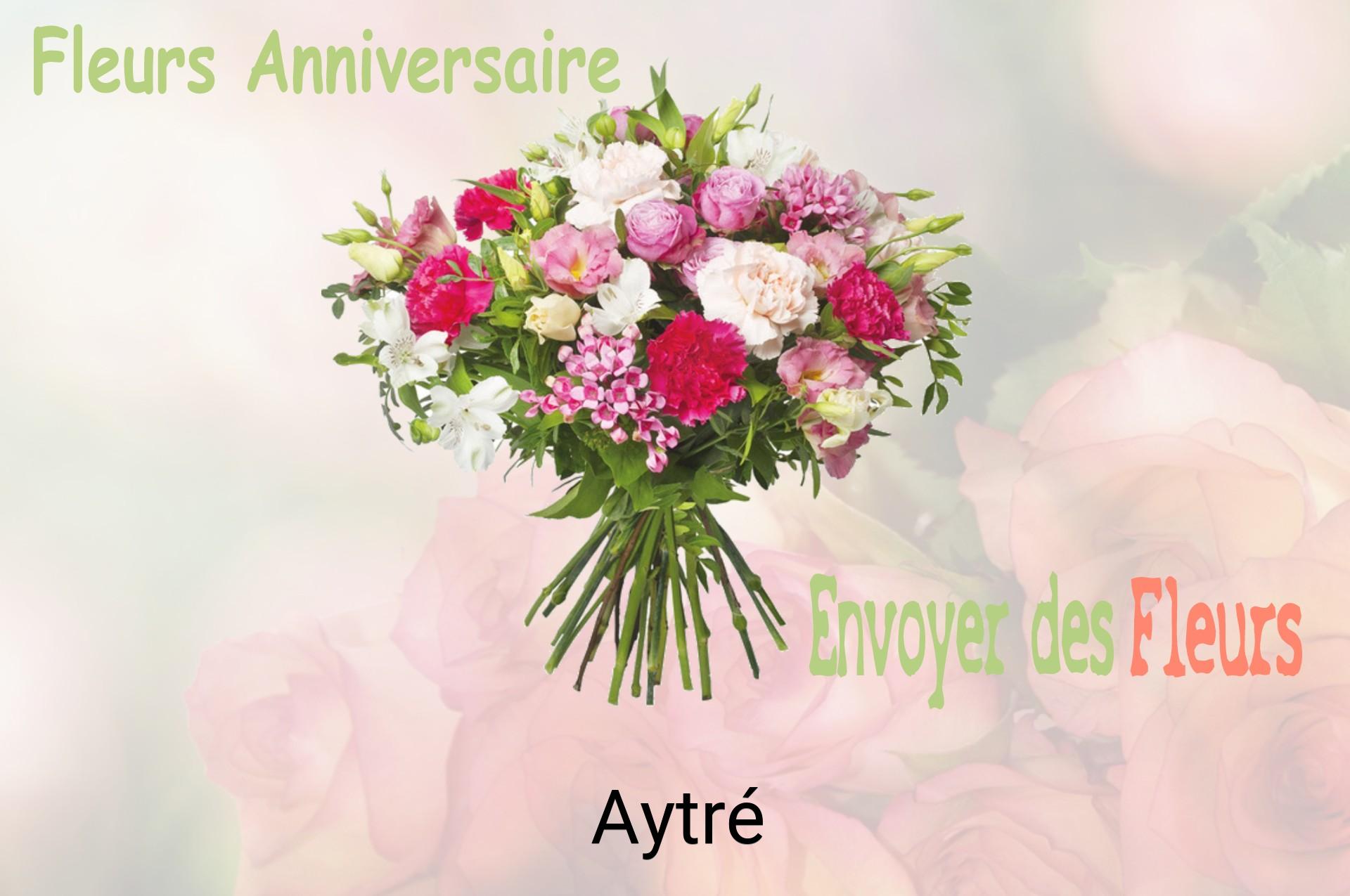 Bouquet de fleurs d’anniversaire livré à Aytré